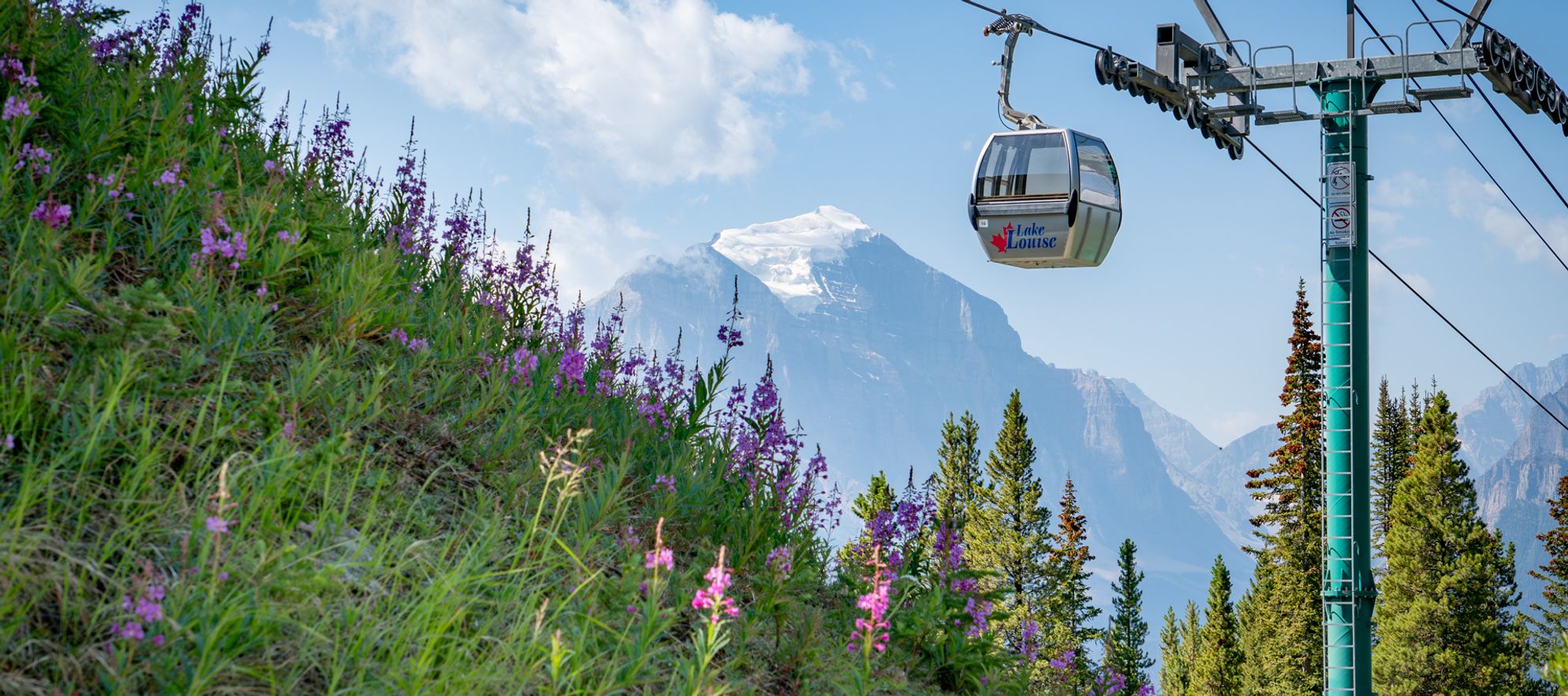 Ride the Lake Louise Summer Sightseeing Gondola in Summer