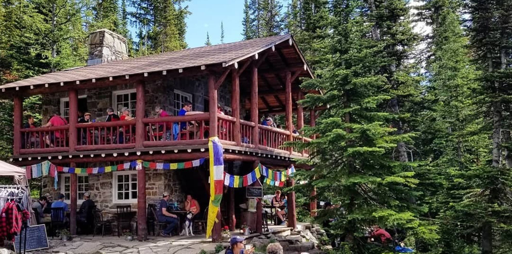 Plain of Six Glaciers Tea House