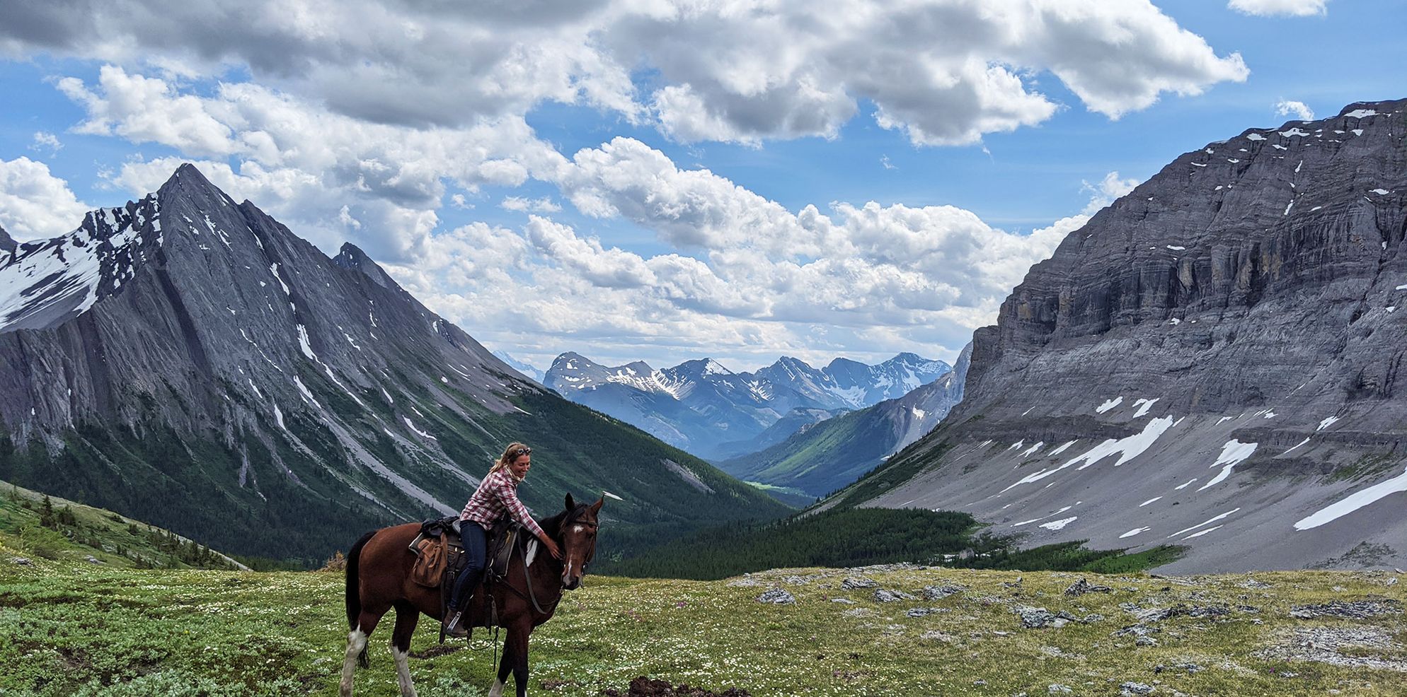 Horseback riding with Banff Trail Riders in Banff National Park