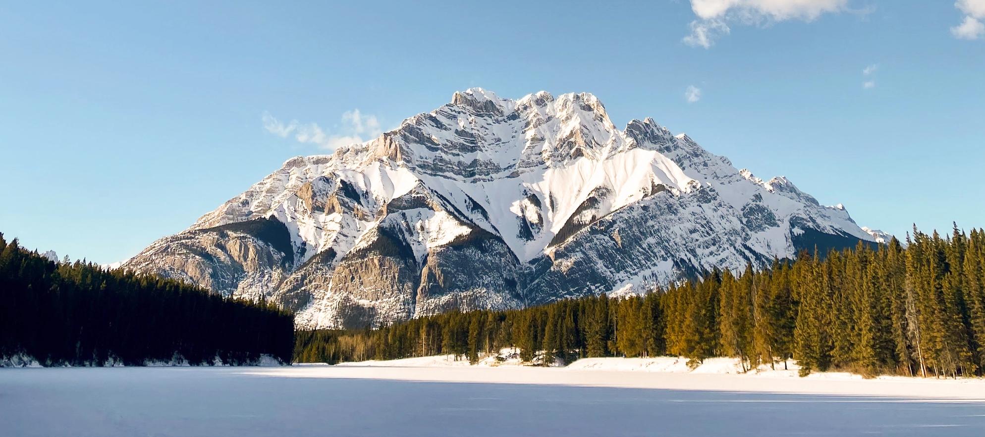 Johnson Lake in Winter