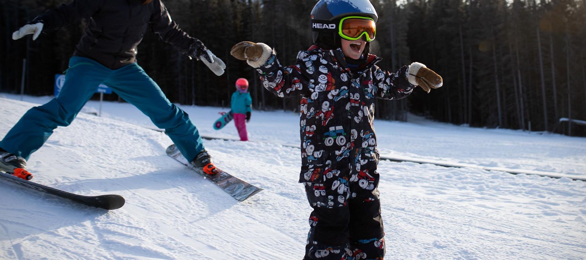 Lake Louise World Cup, Family Skiing, Banff National Park
