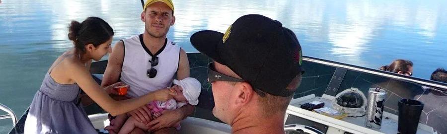 îlet Caret et îlet Fajou en Catamaran moteur