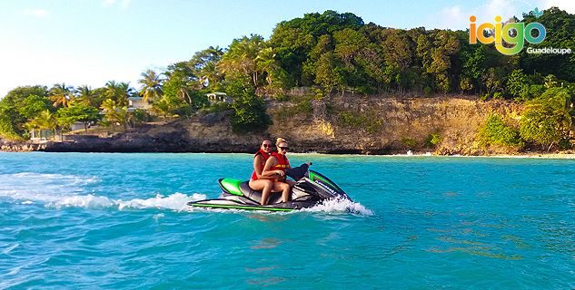 Jet-ski excursion from Le Gosier
