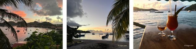 Sunset in Les Saintes