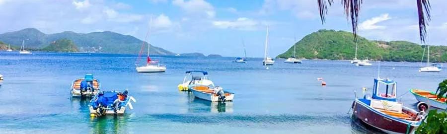 Les Saintes on your own – Departure from Pointe-à-Pitre