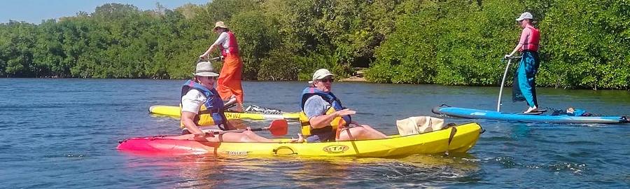 Location kayak vers l'îlet Gosier - Journée