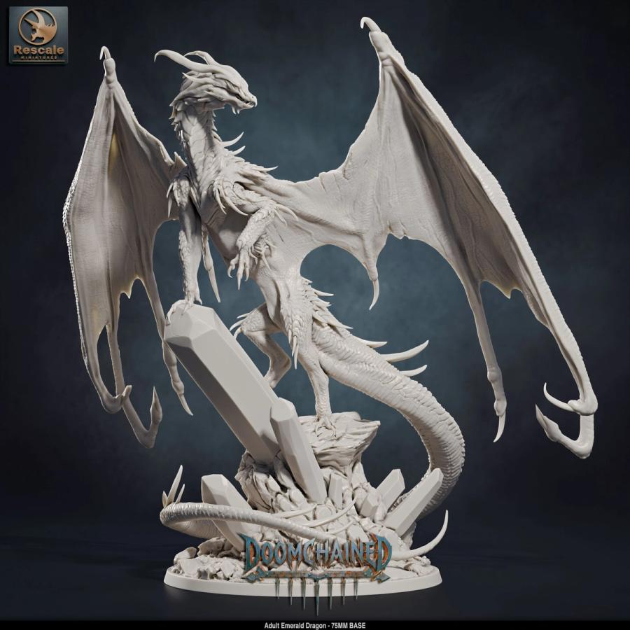 Adult Emerald Dragon - immagine 2
