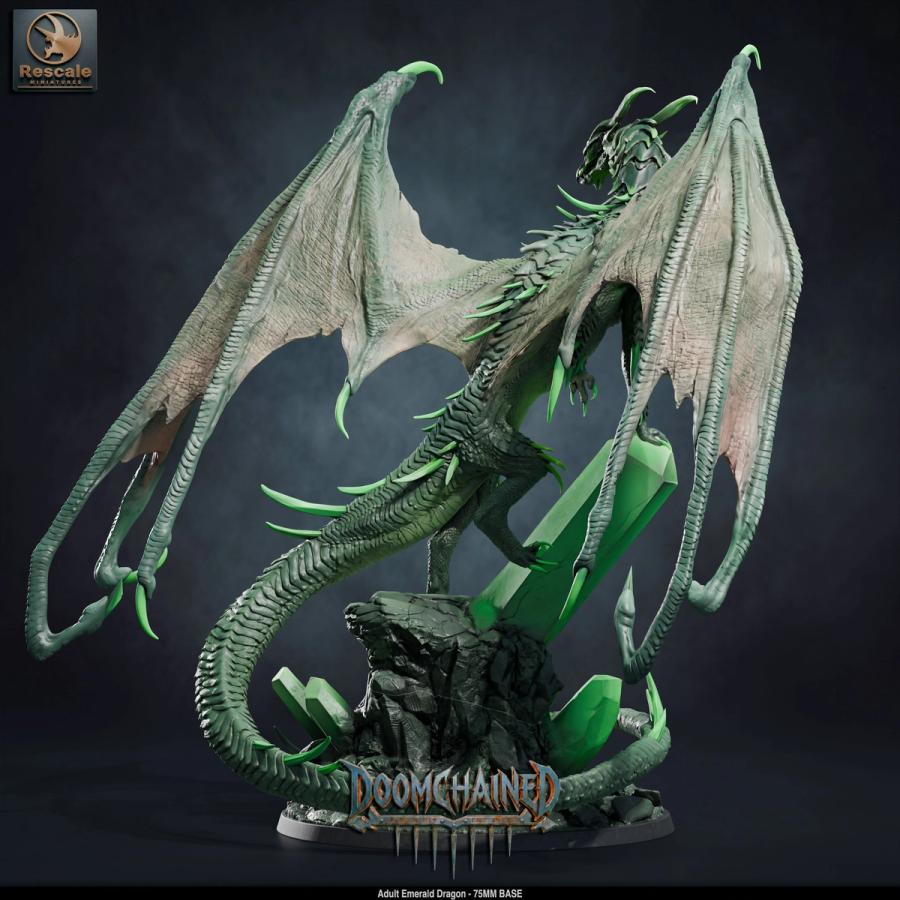 Adult Emerald Dragon - immagine 5