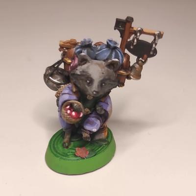 Mage Raccoon - Forest Traveller