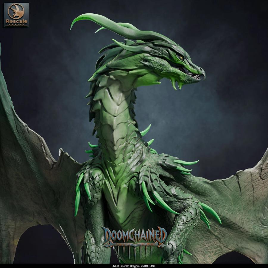 Adult Emerald Dragon - immagine 11