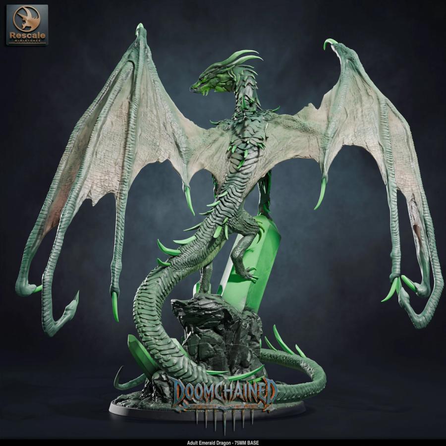 Adult Emerald Dragon - immagine 6