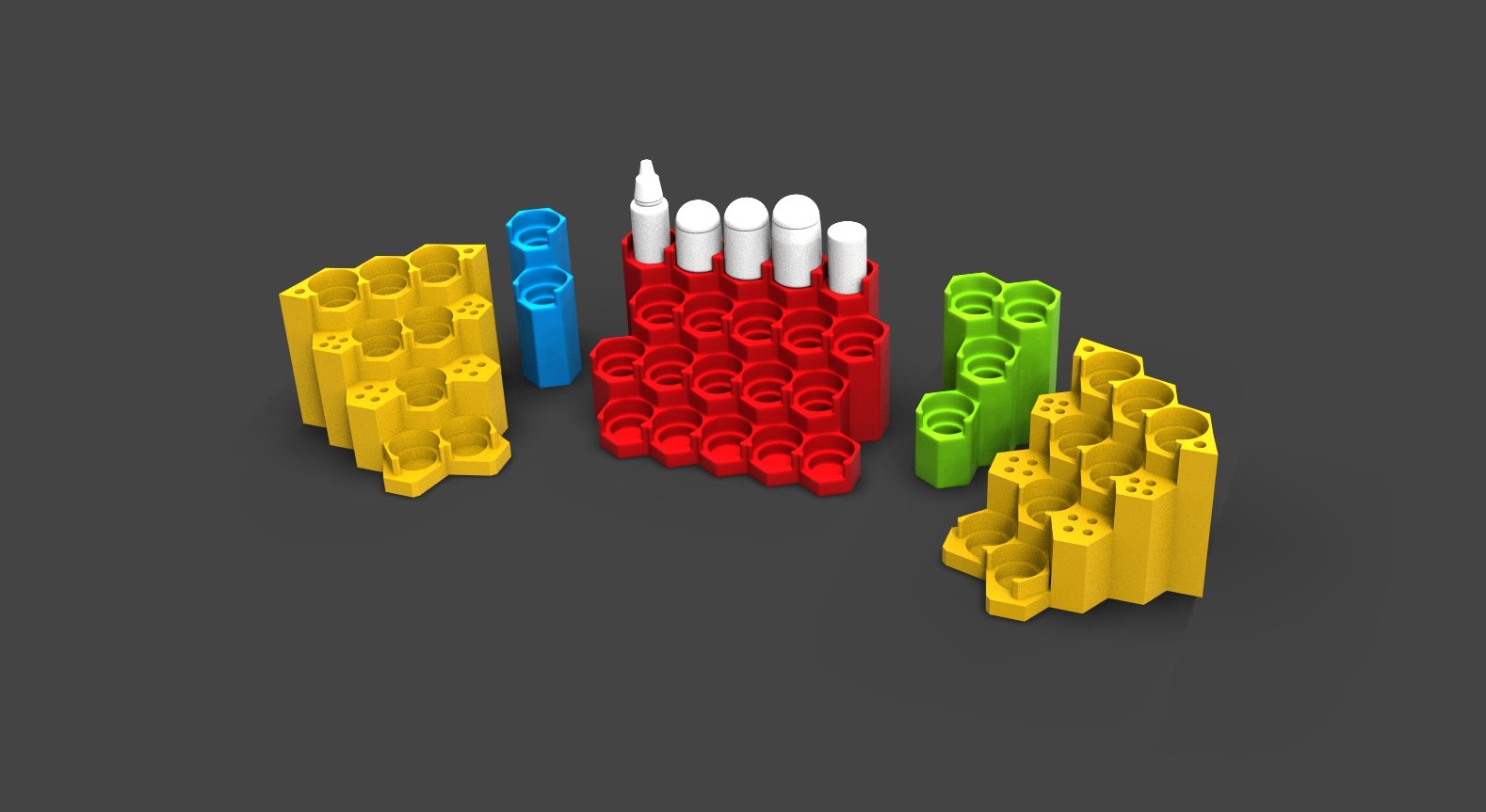Modular Paint Rack