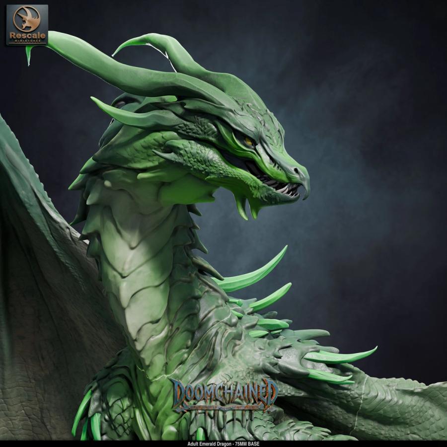 Adult Emerald Dragon - immagine 9