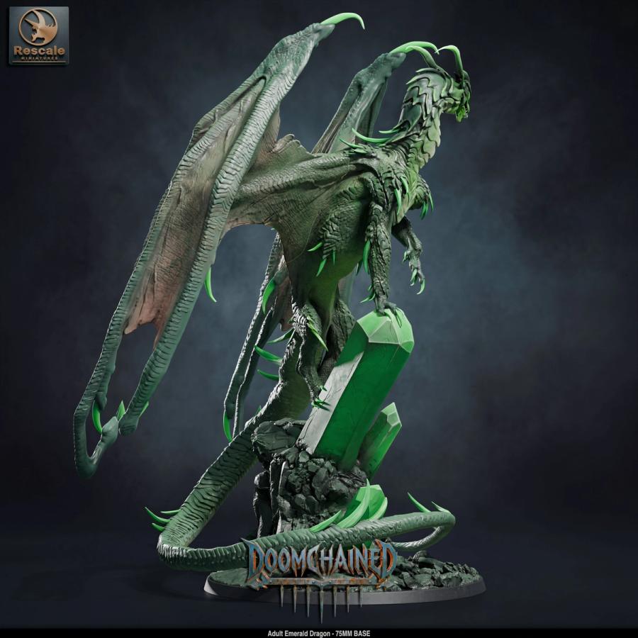 Adult Emerald Dragon - immagine 4