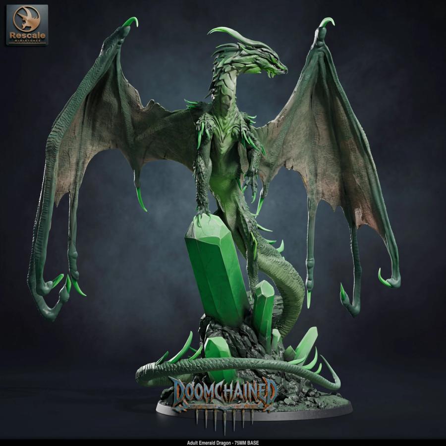 Adult Emerald Dragon - immagine 3