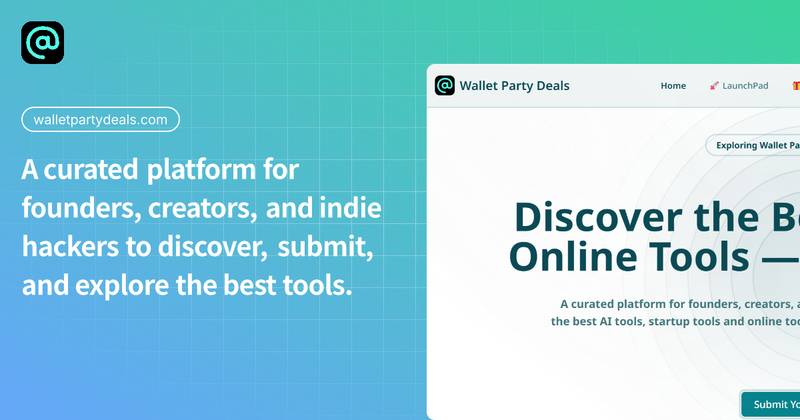 image of Wallet Party Deals image of Wallet Party Deals