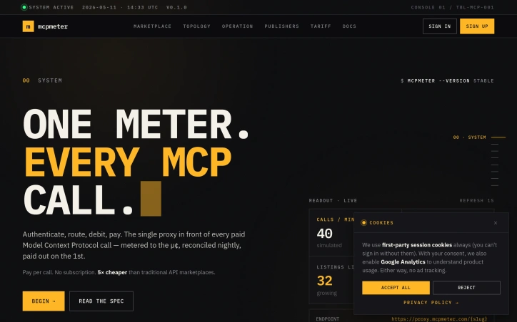 image of MCP Meter