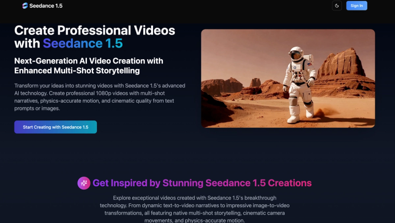 image of Seedance 1.5