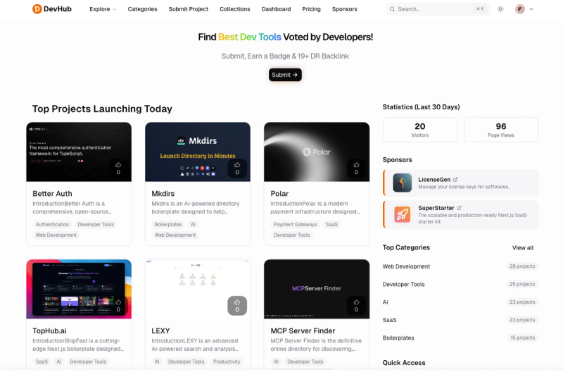 image of DevHub