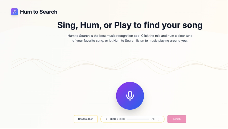 image of hum to search