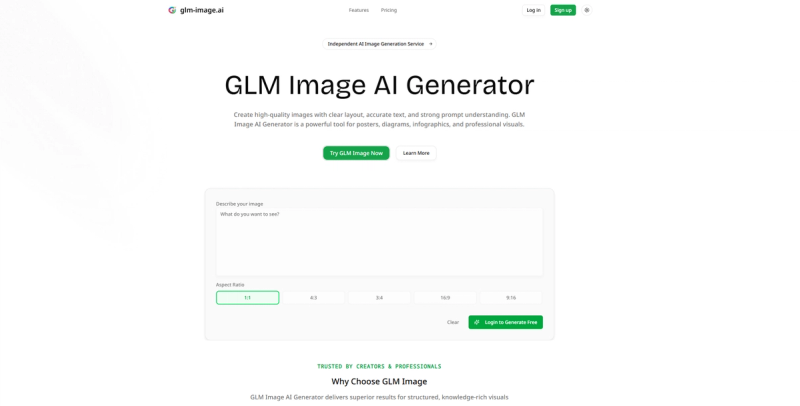 image of GLM Image AI Generator image of GLM Image AI Generator
