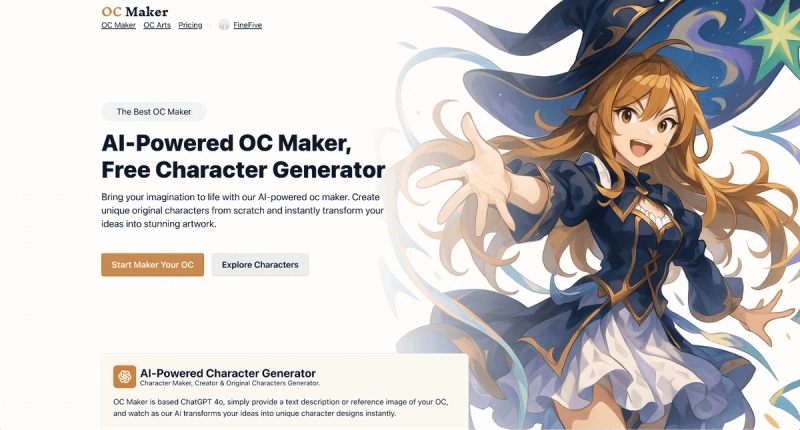 image of OC Maker image of OC Maker