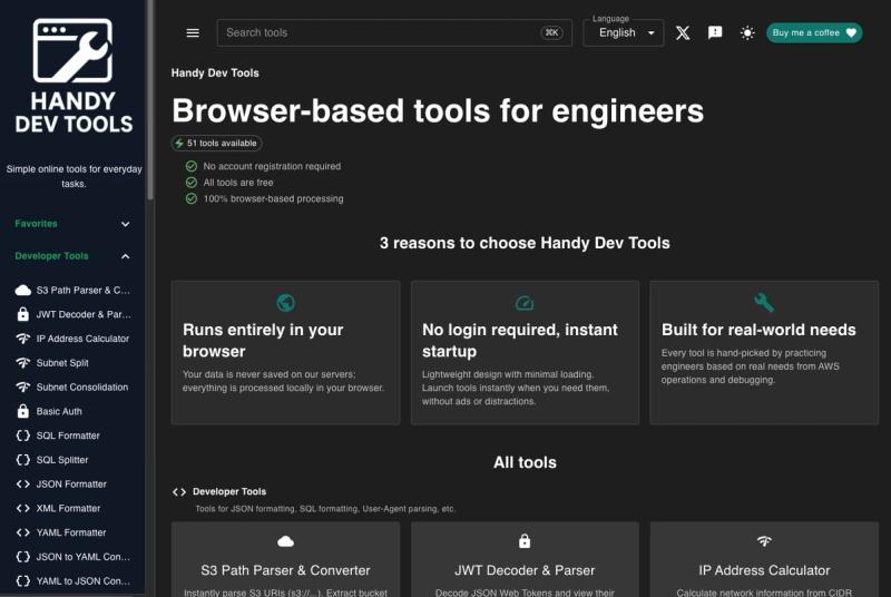 image of Handy Dev Tools