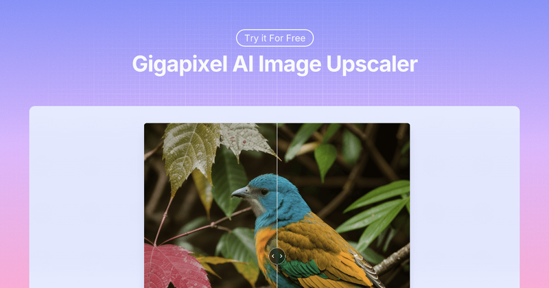 image of Gigapixel AI image of Gigapixel AI