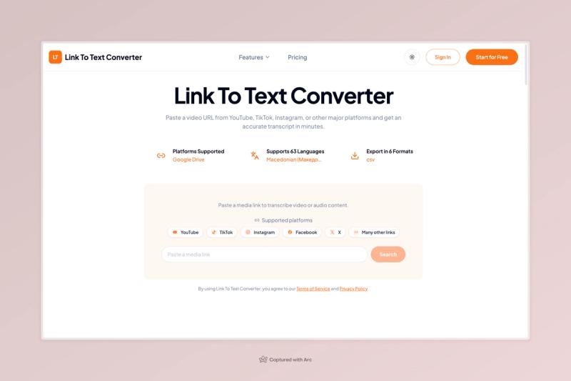 image of Link To Text Converter image of Link To Text Converter