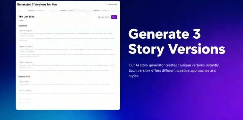 image of AI Story Writer 
