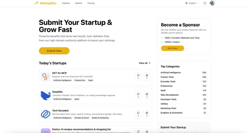 image of StartupDirs