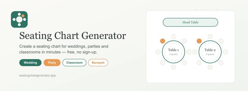 image of Seating Chart Generator