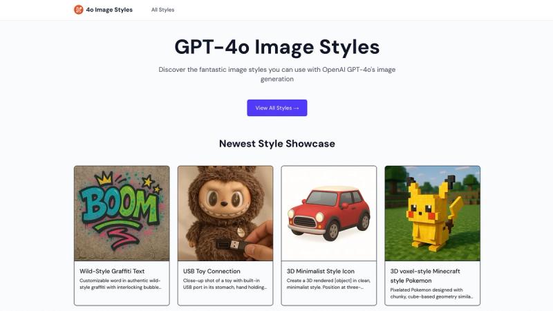 image of GPT-4o Image Styles