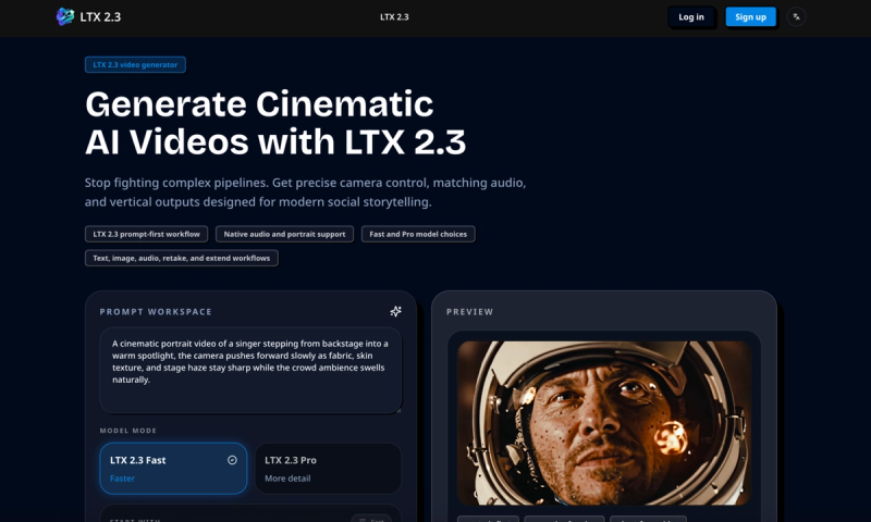 image of LTX 2.3 Video Generator