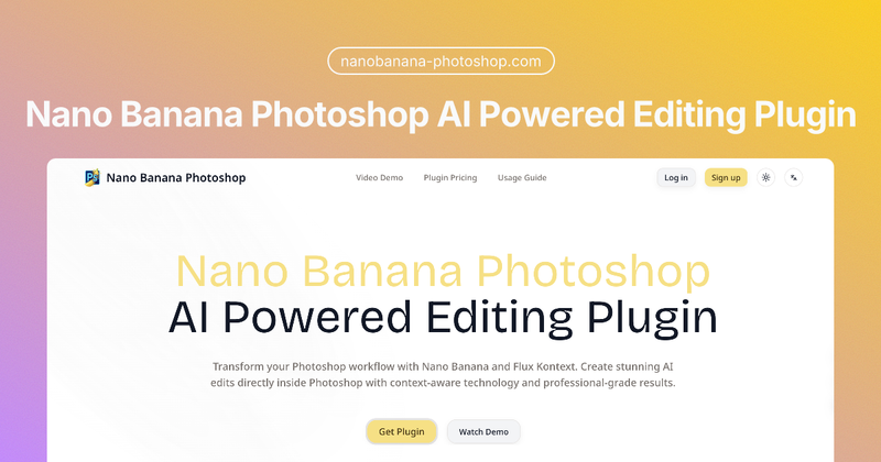 image of Nano Banana Photoshop