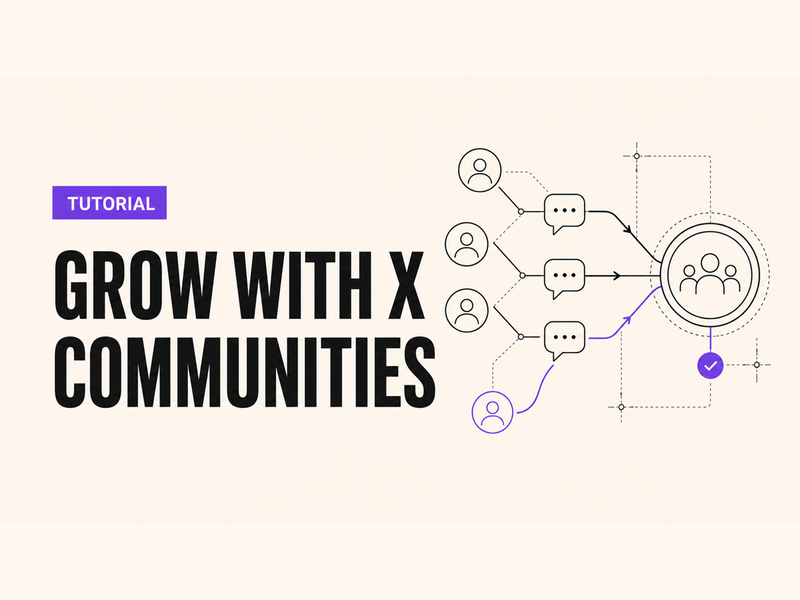 Using Twitter Communities to Grow Your Audience: A Practical Guide for Content Creators technical wireframe cover illustration