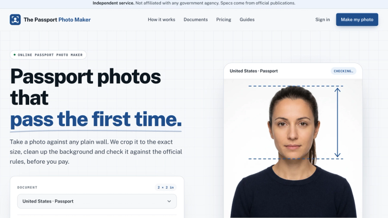 image of The Passport Photo Maker