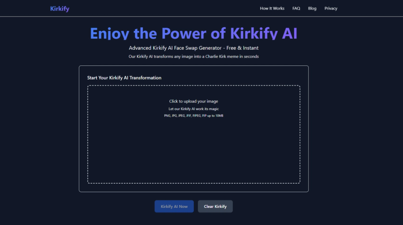 image of Kirkify AI
