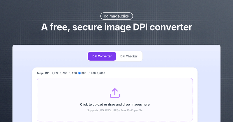image of Image DPI Converter