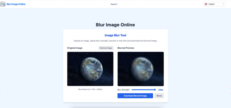 image of Blur Image Online