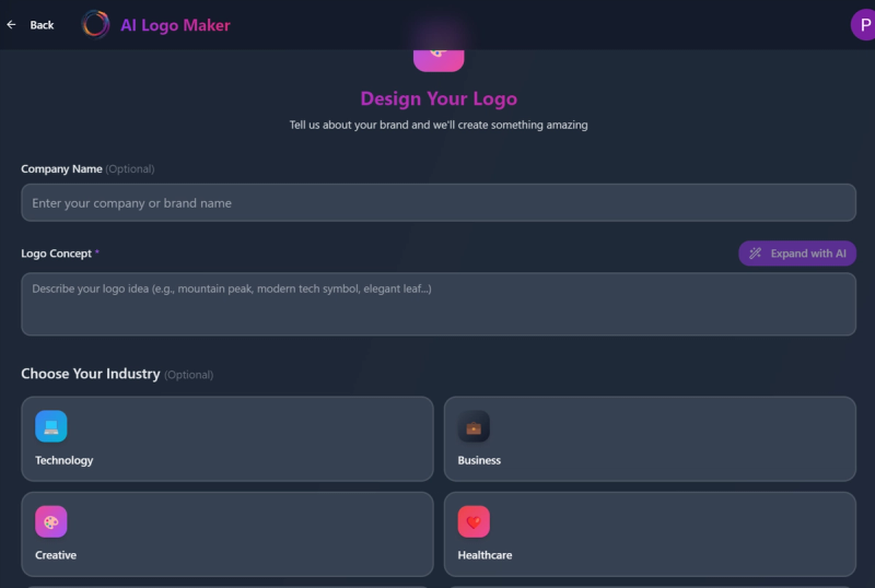 image of Ai Logo Maker image of Ai Logo Maker