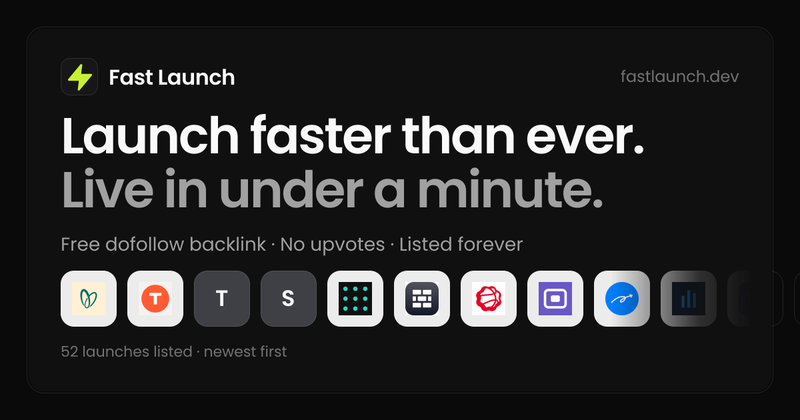 image of Fast Launch