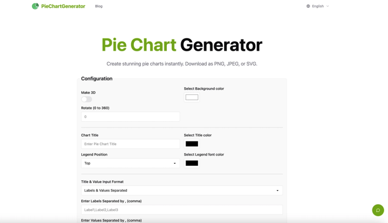 image of PieChartGenerator