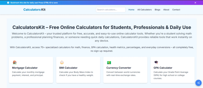 image of CalculatorsKit