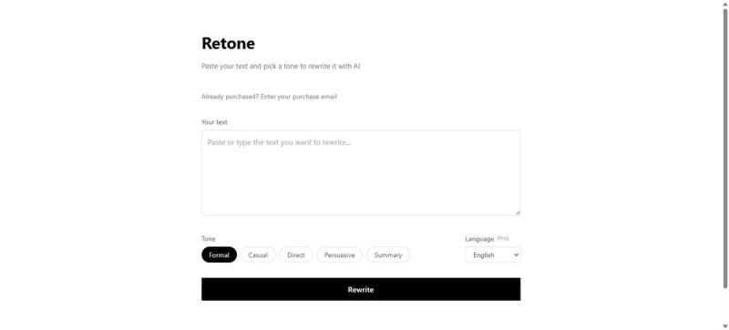 image of Retone
