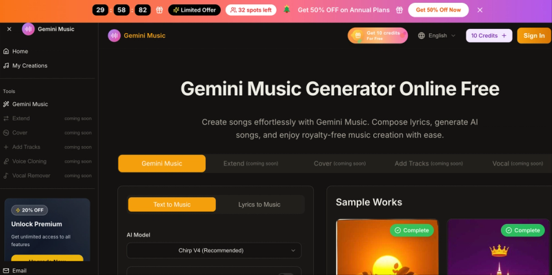 image of gemini music