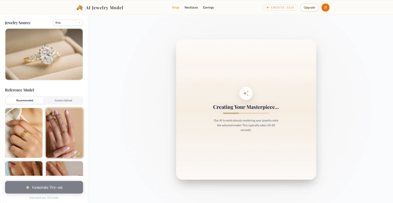 image of AI Jewelry Model image of AI Jewelry Model