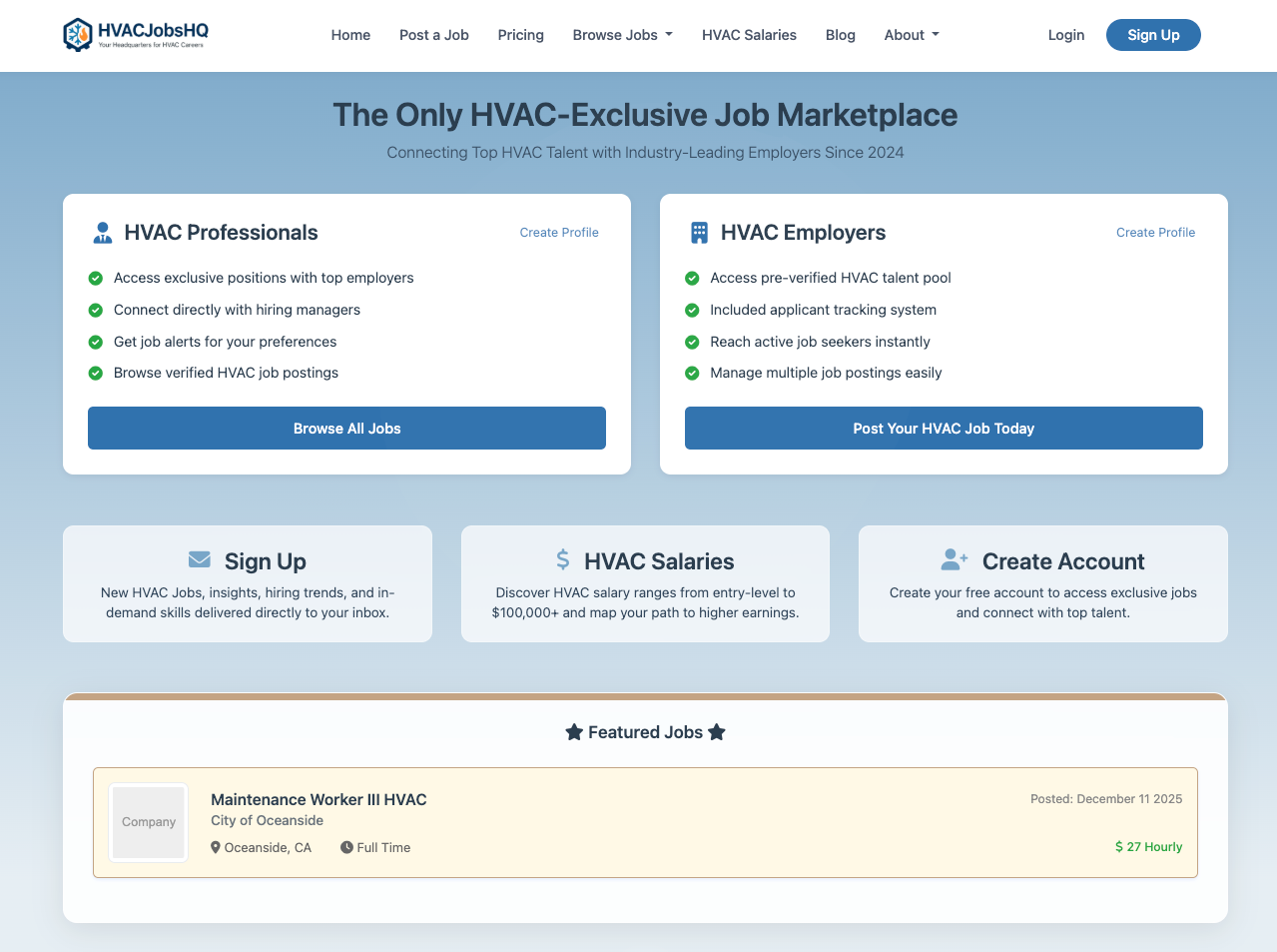 HVACJobsHQ logo