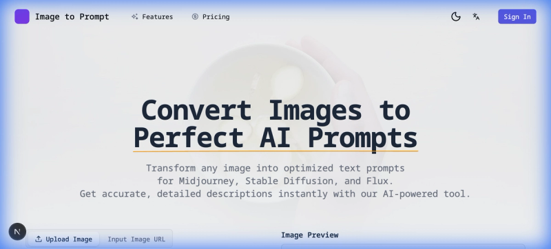 image of Image to Prompt AI Generator
