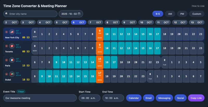 image of worldclock.me image of worldclock.me